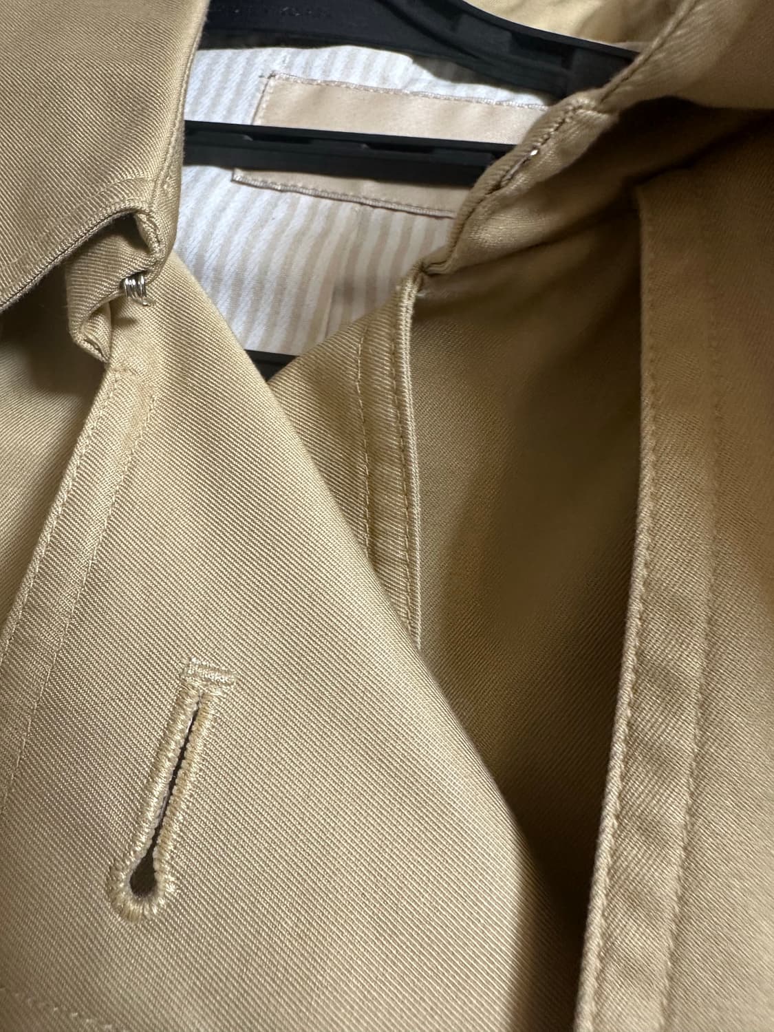 한섬시스템SYSTEM 베이지 트렌치 코트 상품이미지8