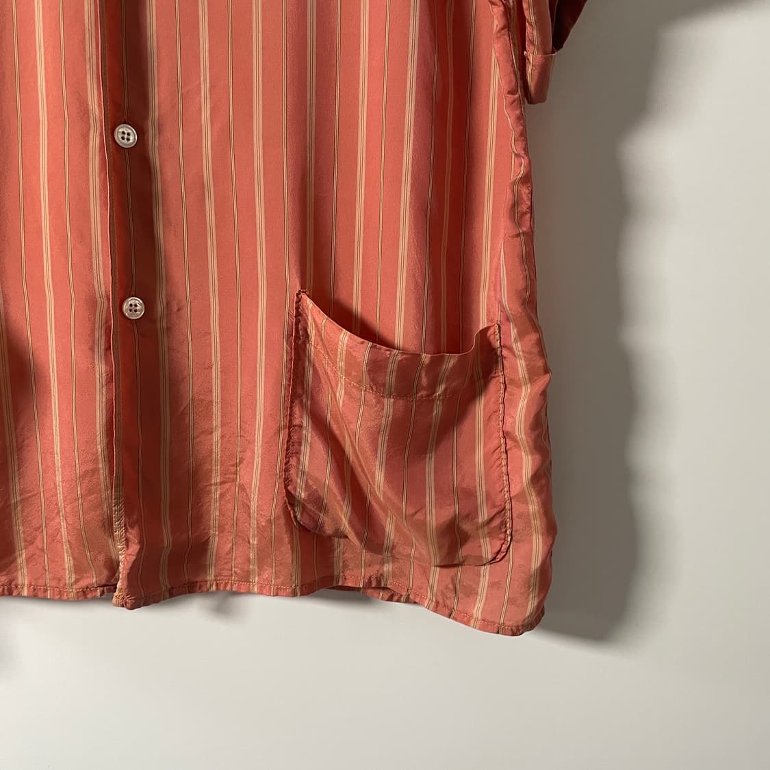 마르지엘라 스트라이프 레이온 트윌셔츠 (on.208)   상품이미지4