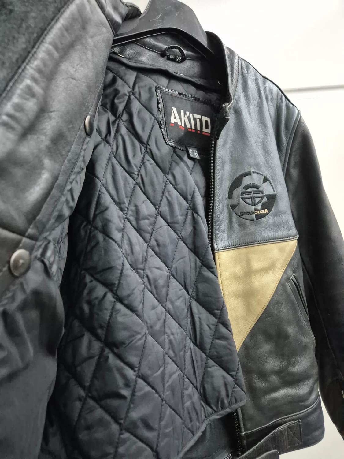 AKITO 가죽 자켓 블랙 42사이즈 상품이미지5