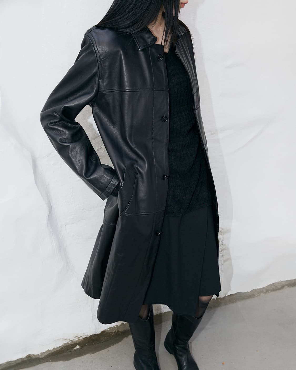 HAI Sporting Gear Lambskin Coat 상품이미지1