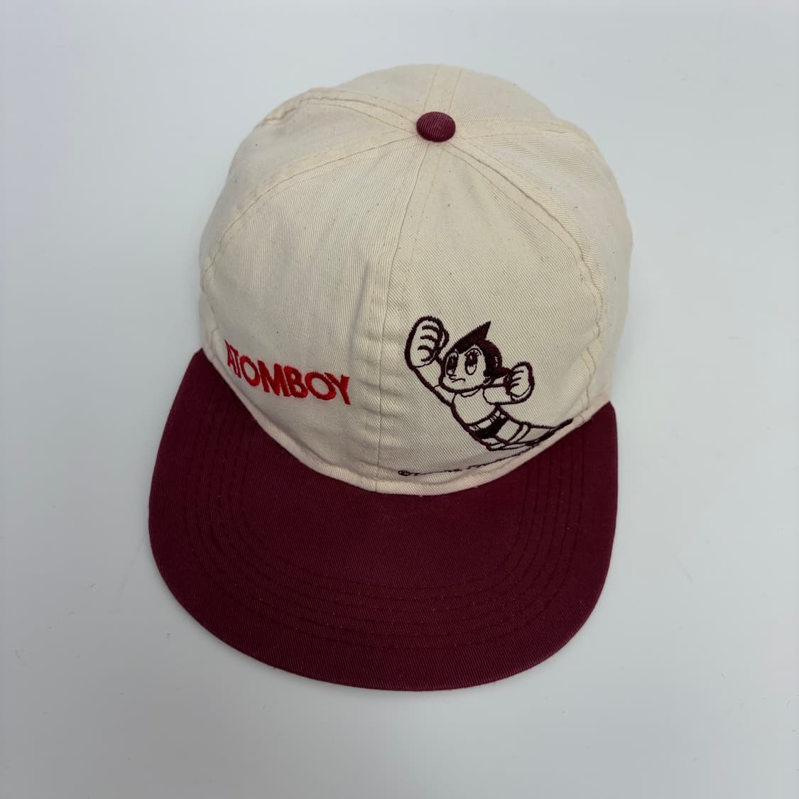 90s 아톰 자수 볼캡 모자 상품이미지2