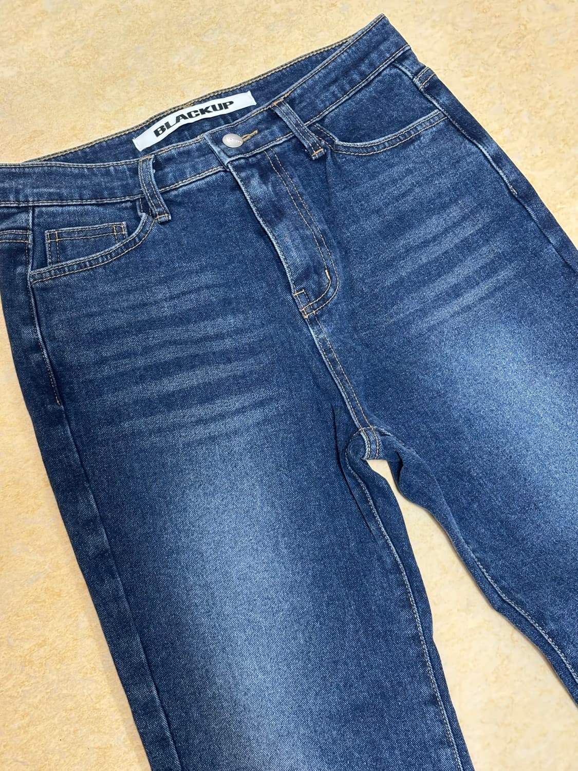 SLIM BOOTS-CUT 001 - BLUE 진청 SHORT L 상품이미지2