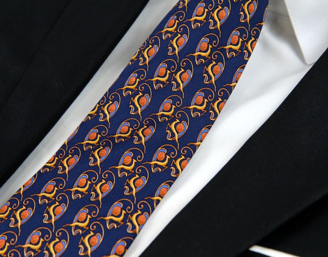 랑방 9.2cm A+등급 프랑스 남자 명품 넥타이 상품이미지5