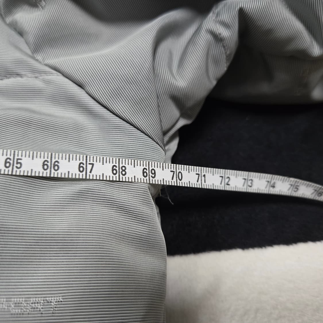 L 폴로스포츠 90s 푸퍼 후드 오리털 다운 자켓 메탈릭그레이 상품이미지9