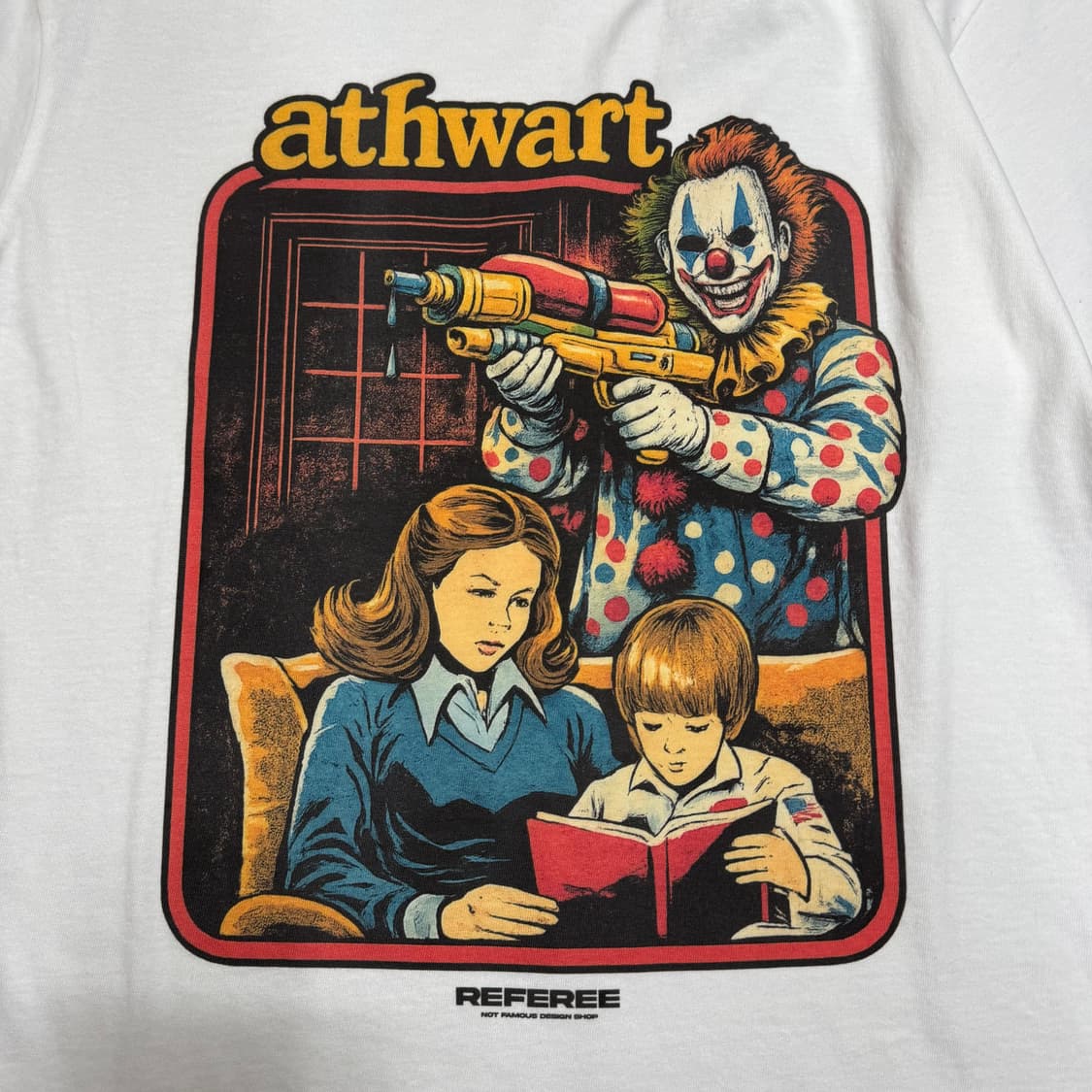 athwart x REFEREE Pierrot Halloween TEE 상품이미지5