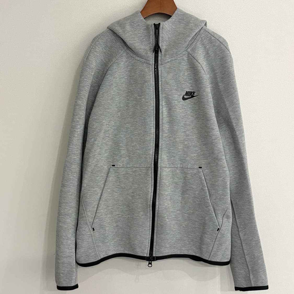 나이키 테크 플리스 풀집업 회색 XL 상품이미지1