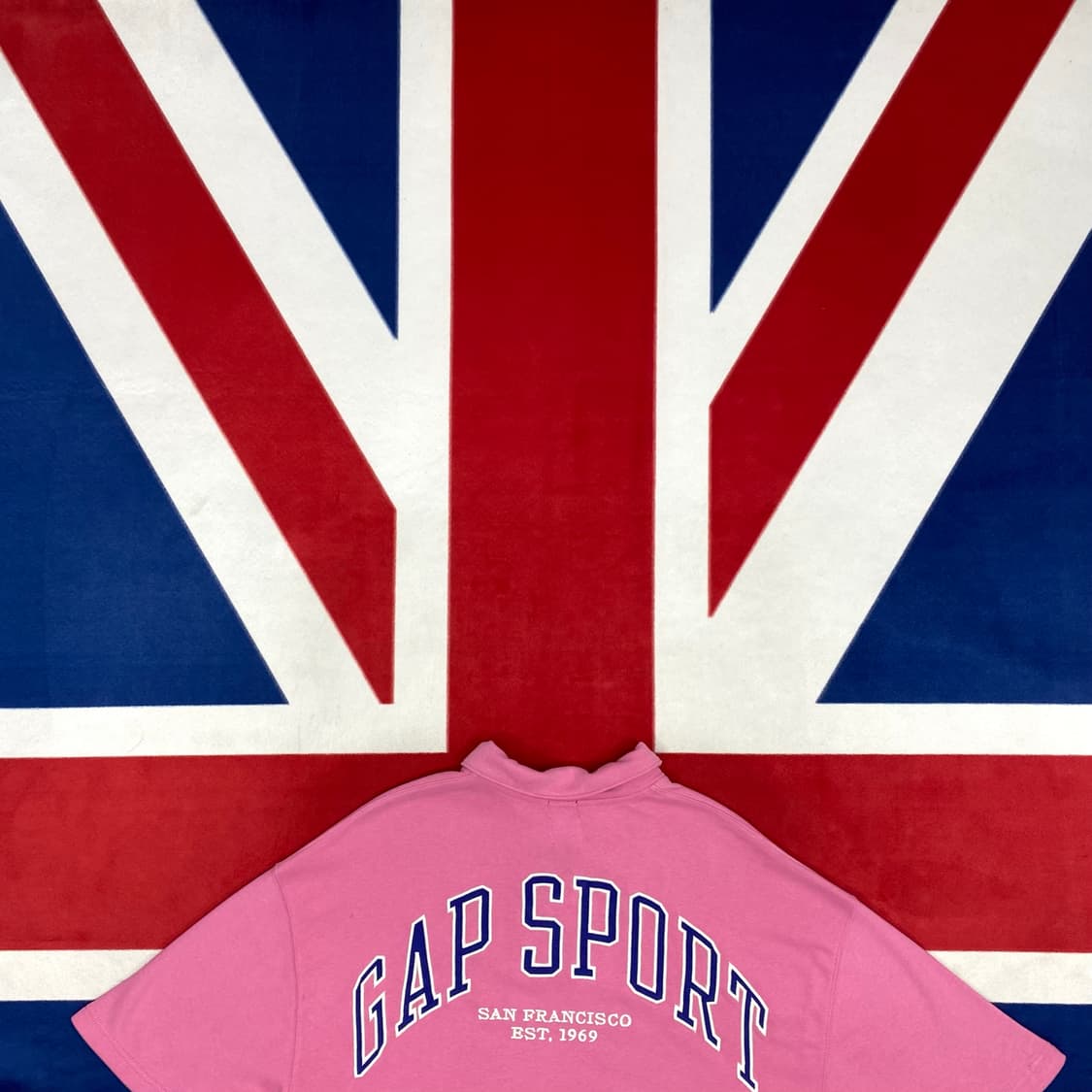 GAP SPORT 반집업 반팔 맨투맨 XL  상품이미지5