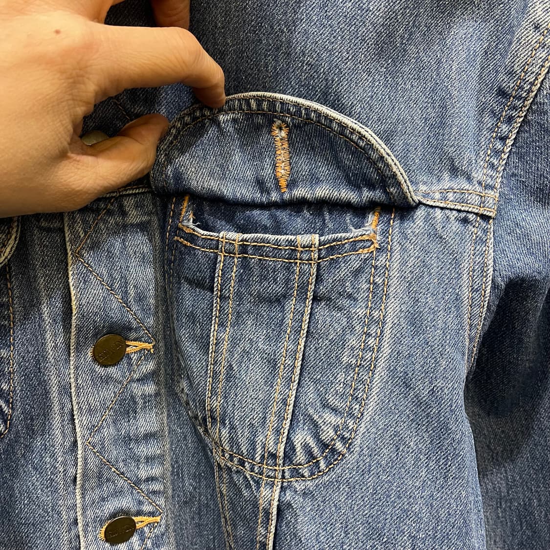 Edwin denim trucker 상품이미지6