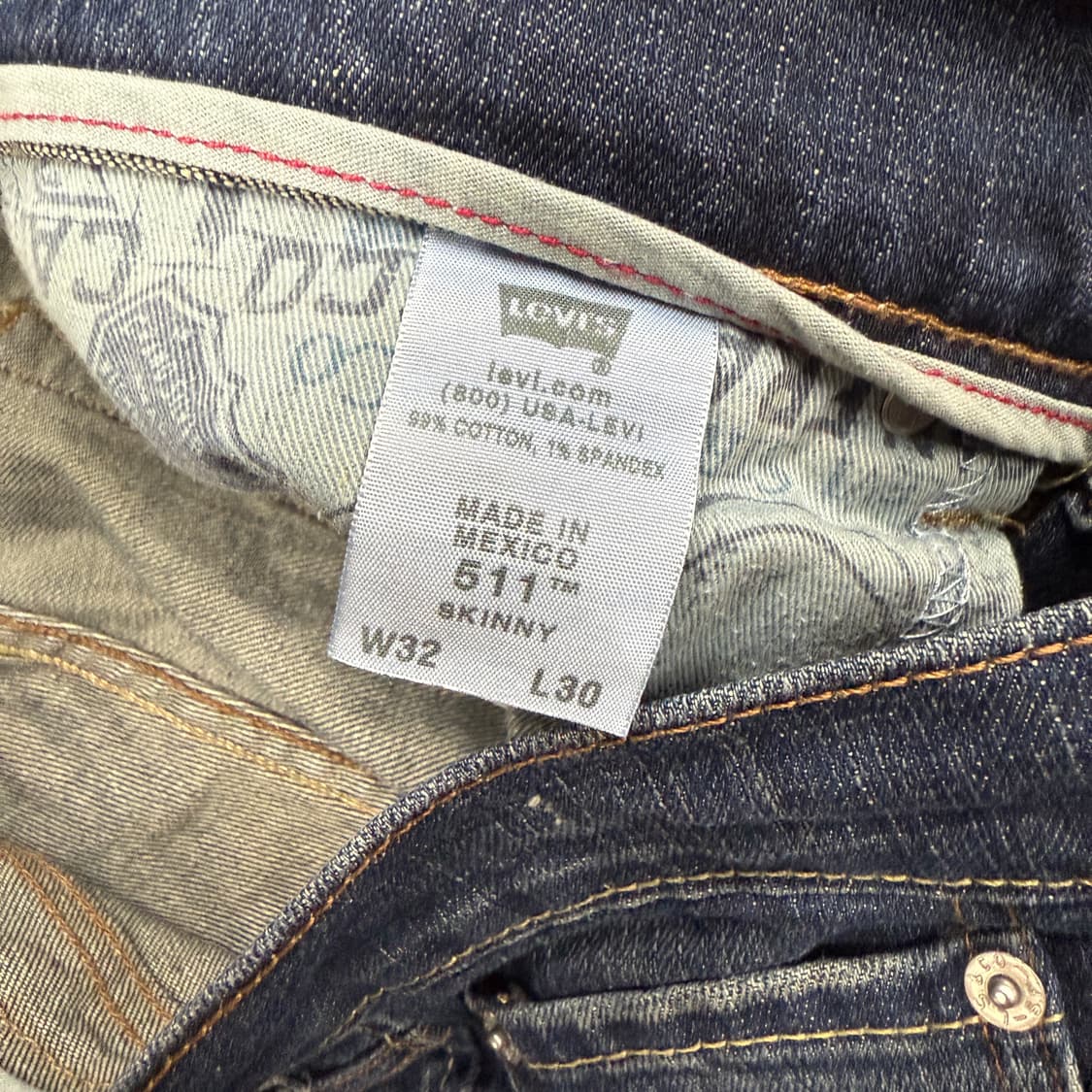 (32)00s 리바이스 levis 511 데님팬츠 상품이미지4
