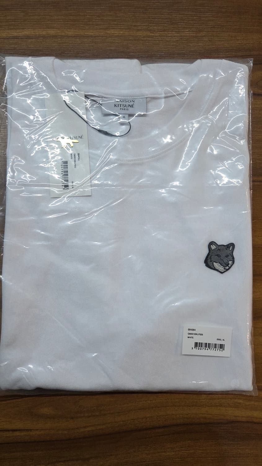 (새상품/정품)메종 그레이폭스 반팔티XL 상품이미지1