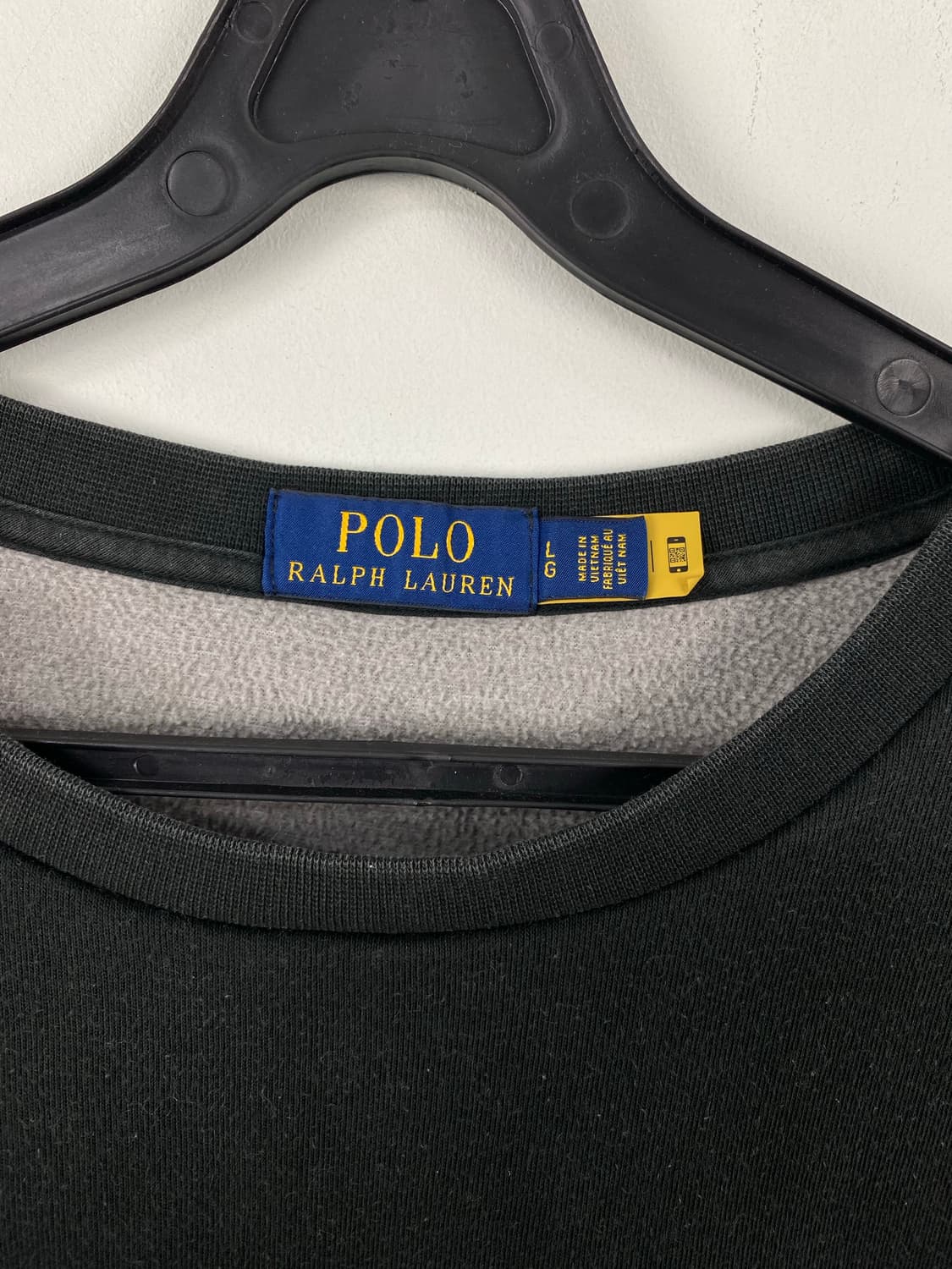 폴로 랄프로렌 블랙 맨투맨 스웻셔츠 L <563> 상품이미지3
