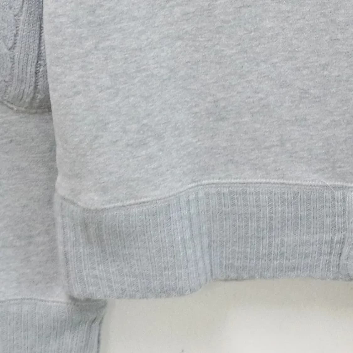 갭 니트 시보리 그레이 후드 집업 61028 상품이미지5