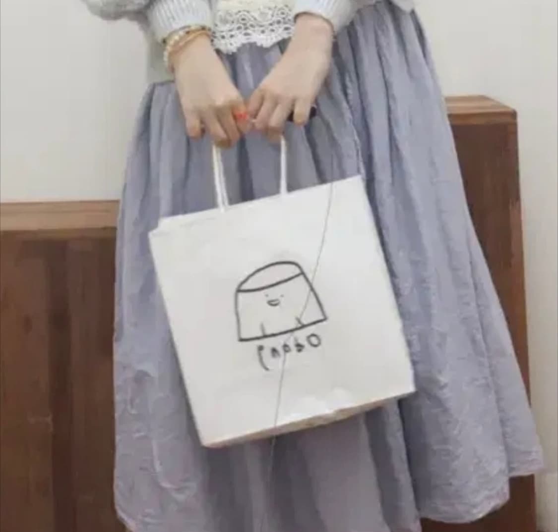 모리걸st 하늘색 롱스커트 동물의 숲 코어 상품이미지1