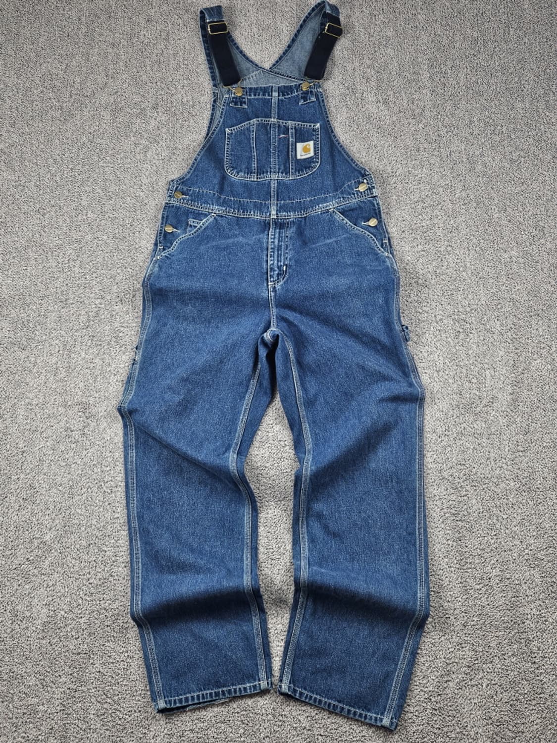 칼하트 WIP 데님 워크 오버롤 슈트 ( 30X32 ) / 10313 상품이미지1