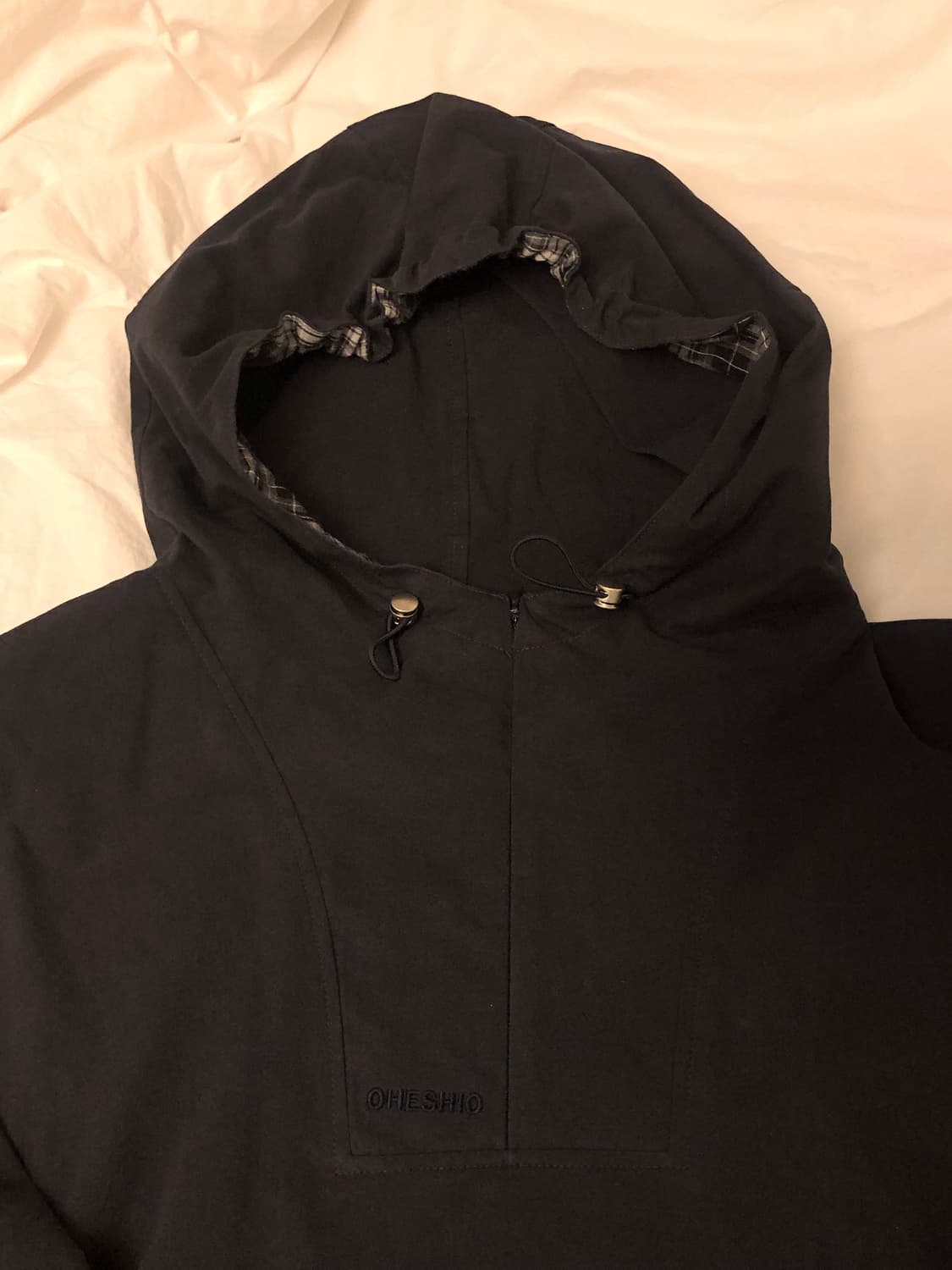 오헤시오 후디드 아노락 (navy, os size) 상품이미지2