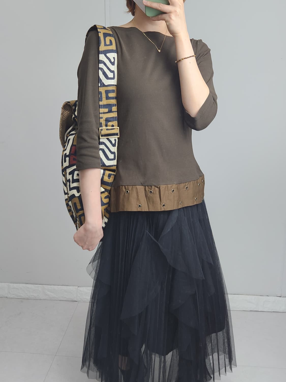 (TAALUMA TOTE)패턴 백팩 상품이미지5