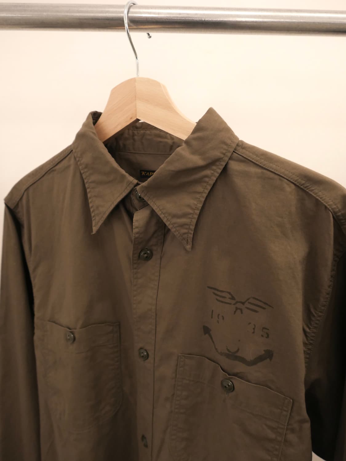 캐피탈 밀리터리 셔츠 상품이미지2