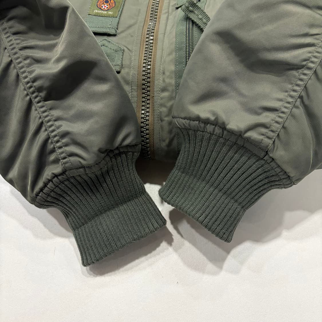 [M] 프로퍼 MA-1 항공 자켓 카키 B672 상품이미지6