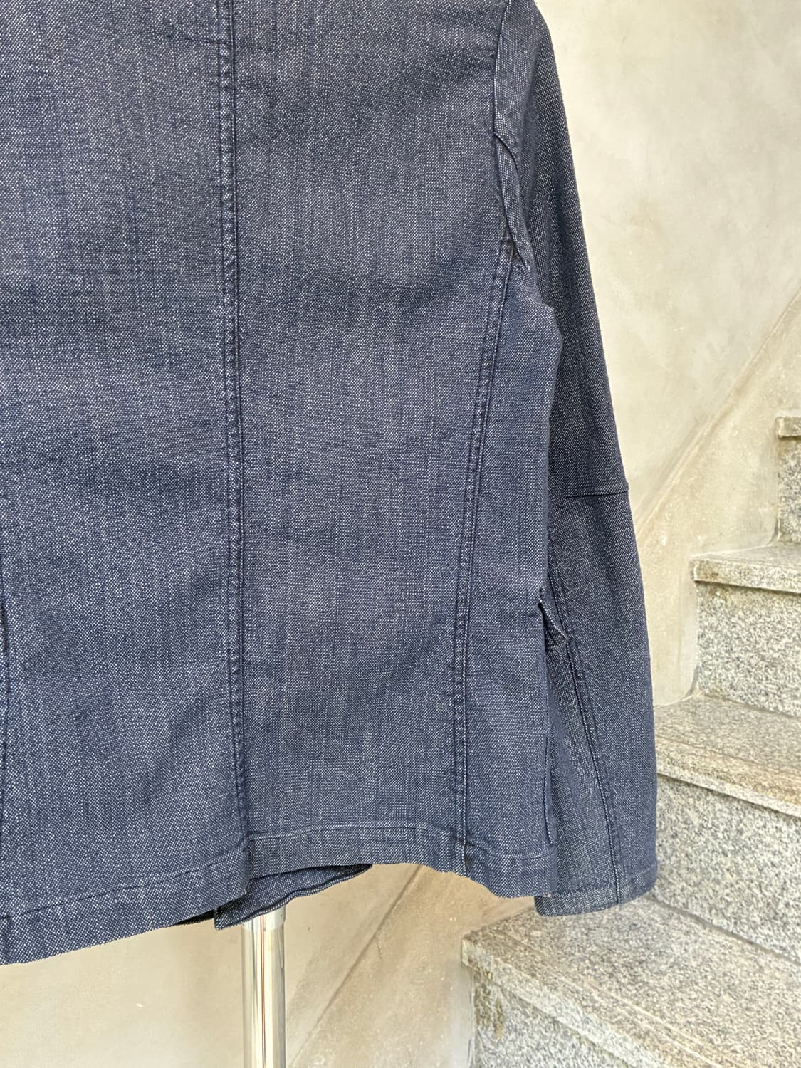 고무 GOMME 데님 피코트 상품이미지6