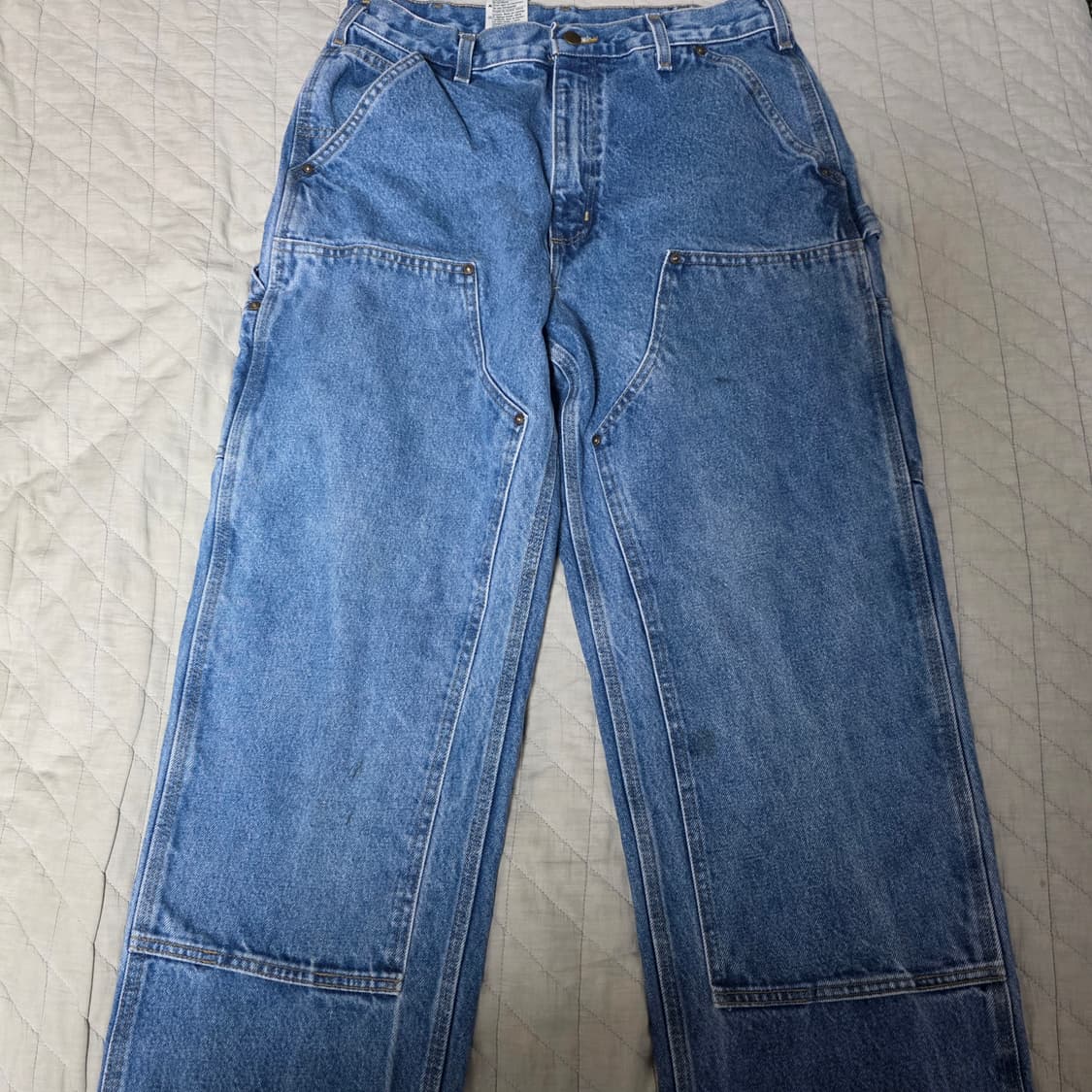 [34X34] 빈티지 칼하트 더블니 B73 DST 데님팬츠 굿 B-11 상품이미지1