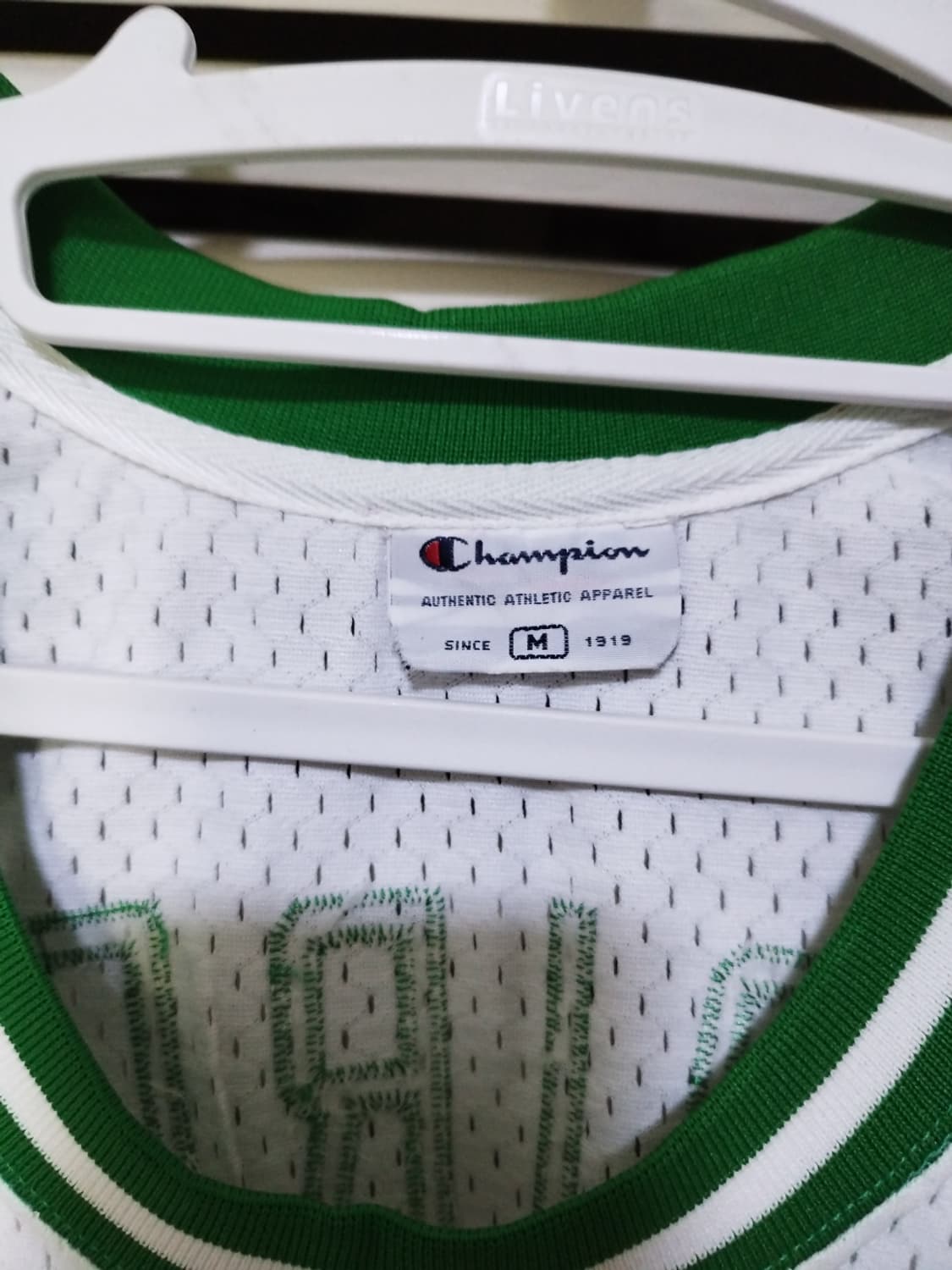 M사이즈 챔피온 NBA 90'S 래리버드 보스턴셀틱스 스윙맨 져지 상품이미지6