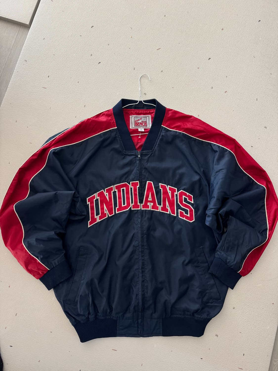 오프더벤치 인디언스 바시티자켓 상품이미지1