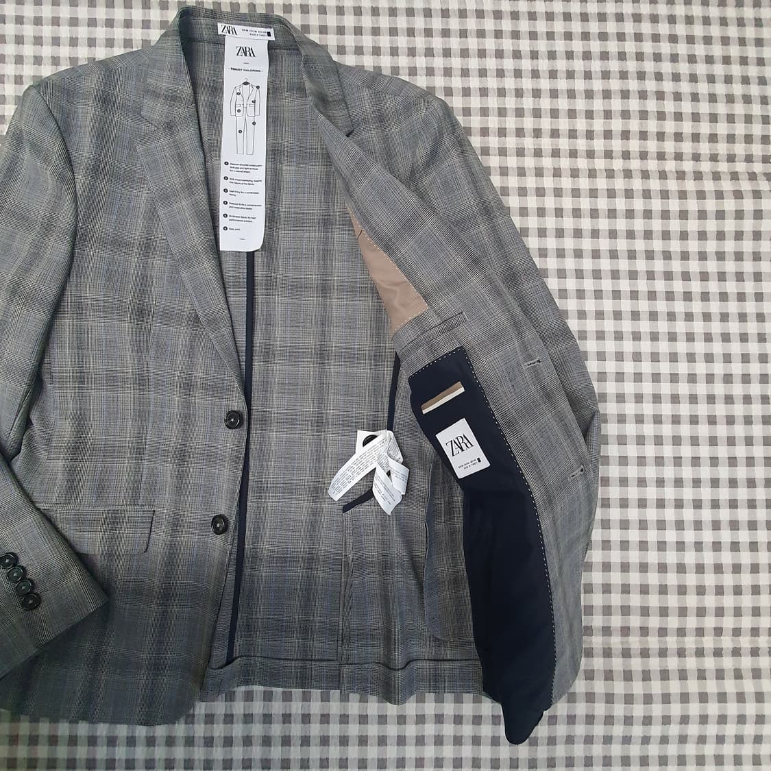 미착용 자라 블레이저 자켓 남자95 상품이미지6
