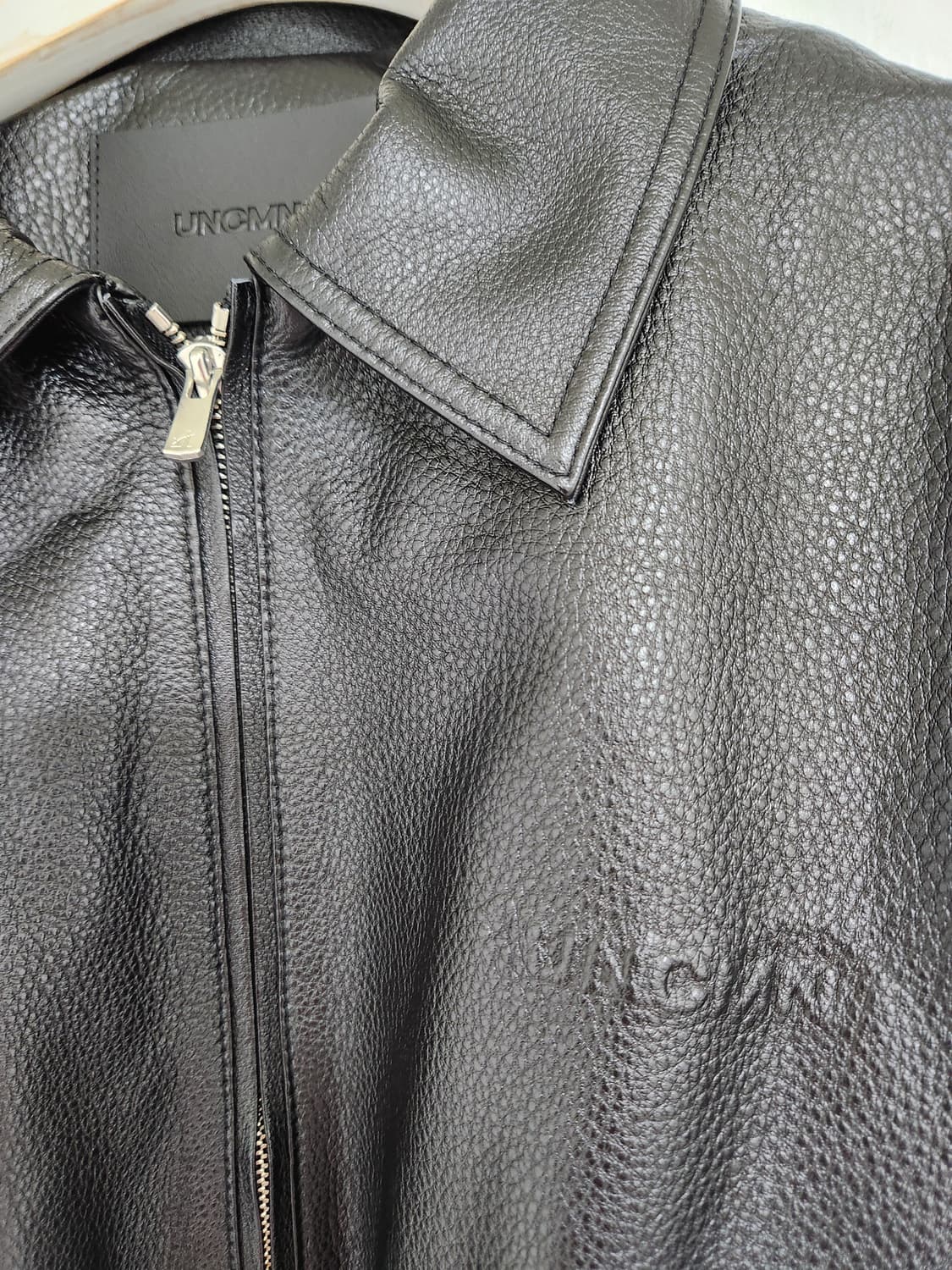 소가죽 오버핏 크롭점퍼 상품이미지2