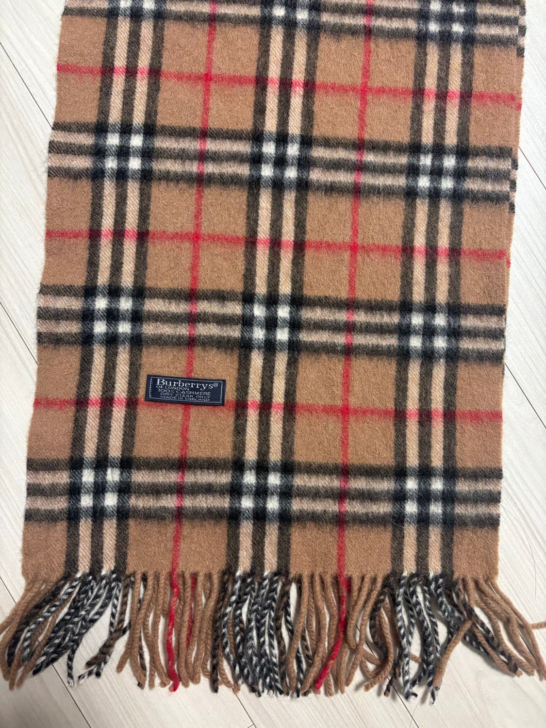 90년대 버버리 빈티지 캐시미어 상품이미지2