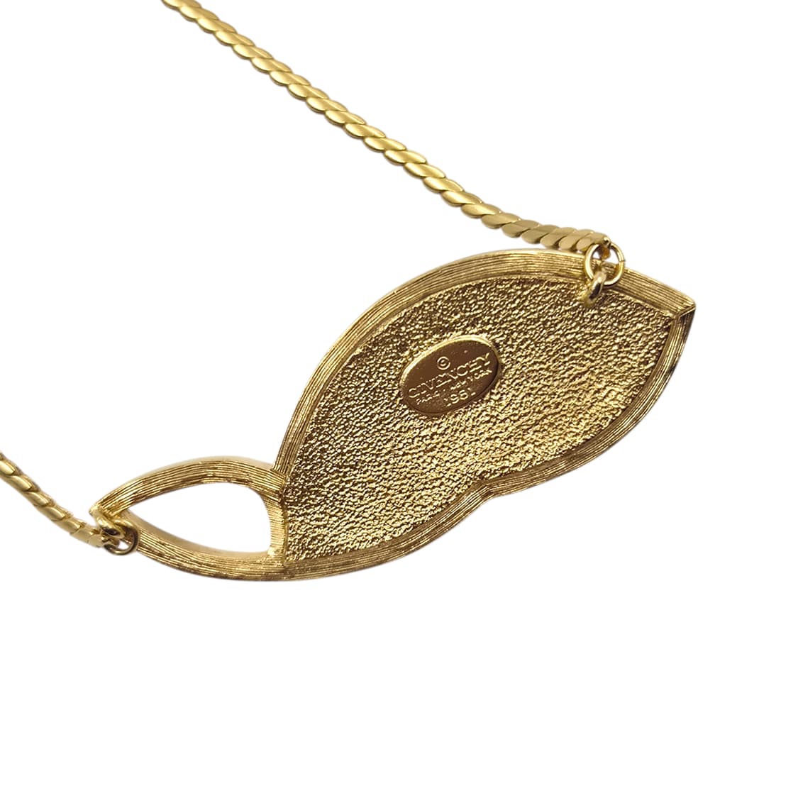 81s 지방시 비쥬 불투명 고래 목걸이 상품이미지6