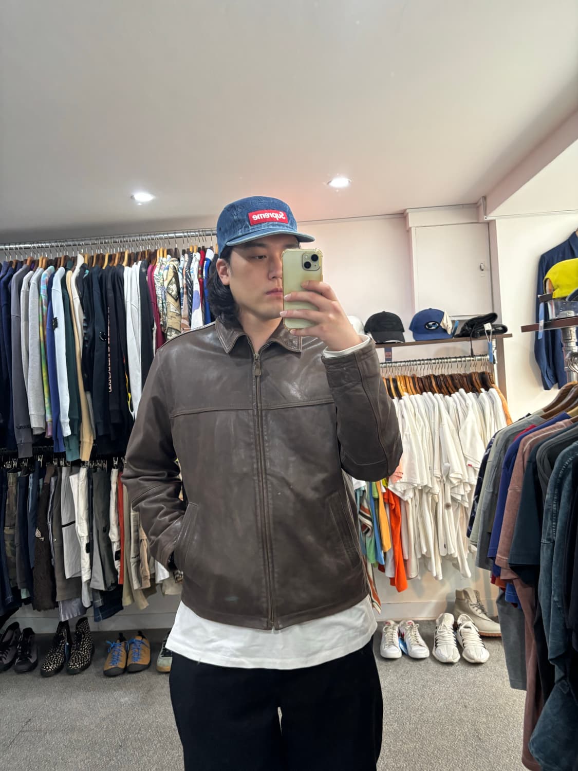마크스앤스펜서 레더 자켓 상품이미지6