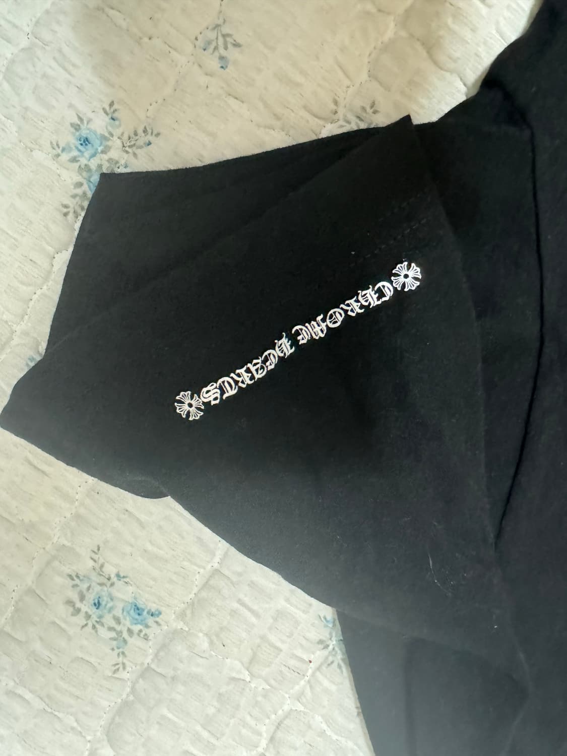 크롬하츠 홀스슈 로고 포켓 티셔츠 블랙 XL 상품이미지3