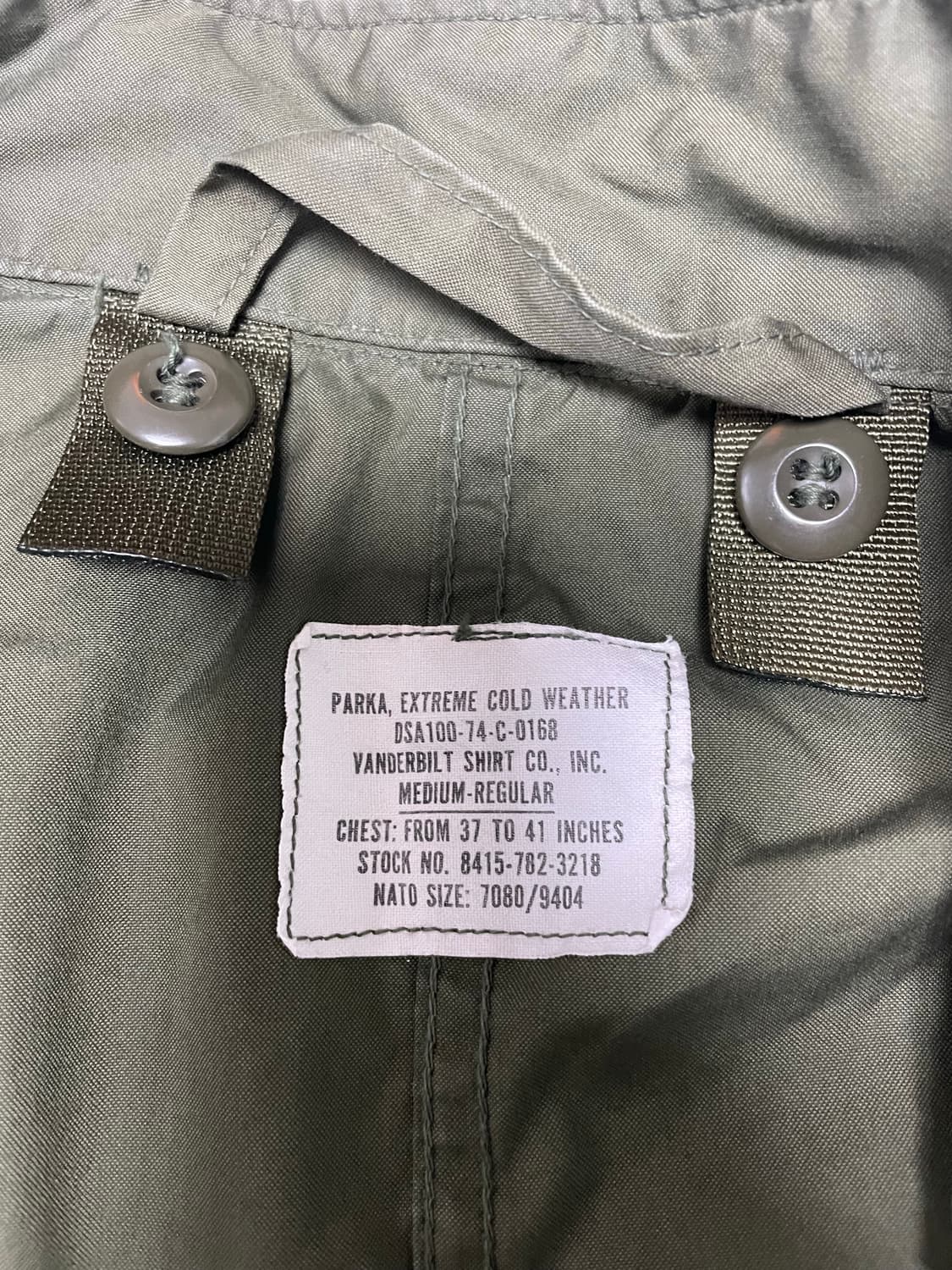 m65 피쉬테일 og 개파카 미디움 외피 단품 상품이미지2