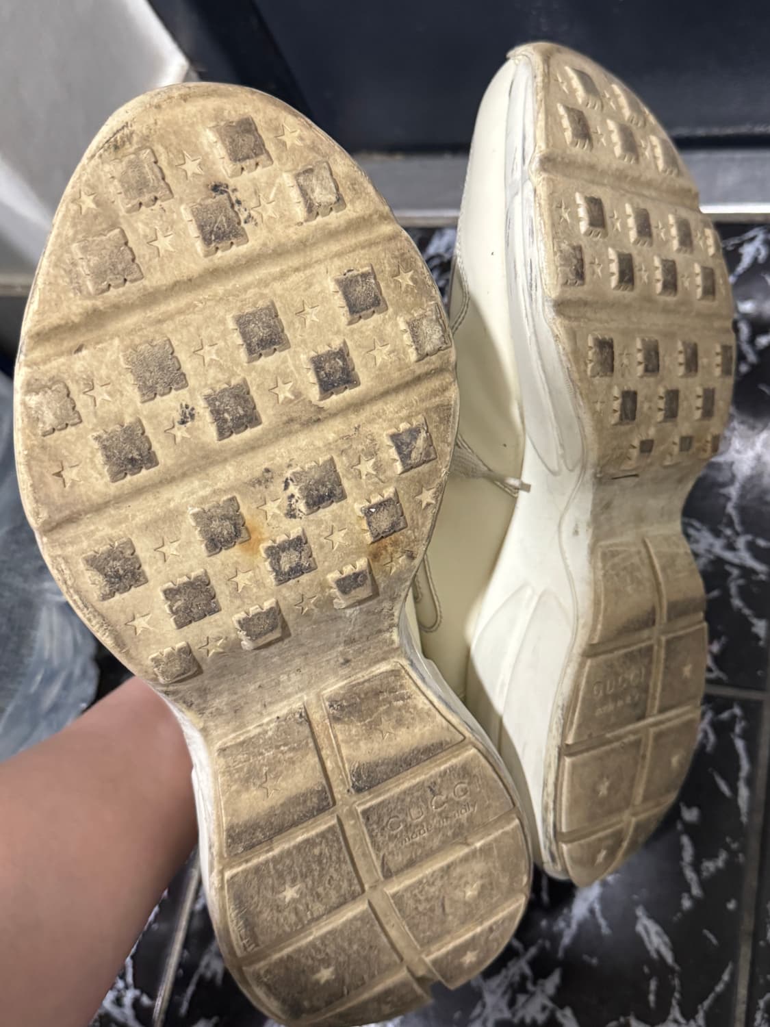 구찌 라이톤 더티 스니커즈 운동화 280 상품이미지7