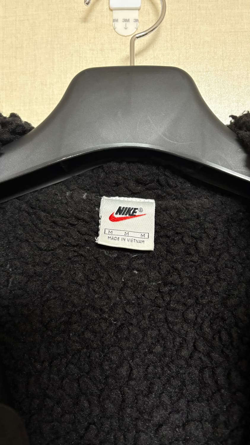 나이키 빈티지 빅스우시 돕바 블랙 롱 후드 자켓 M 상품이미지3