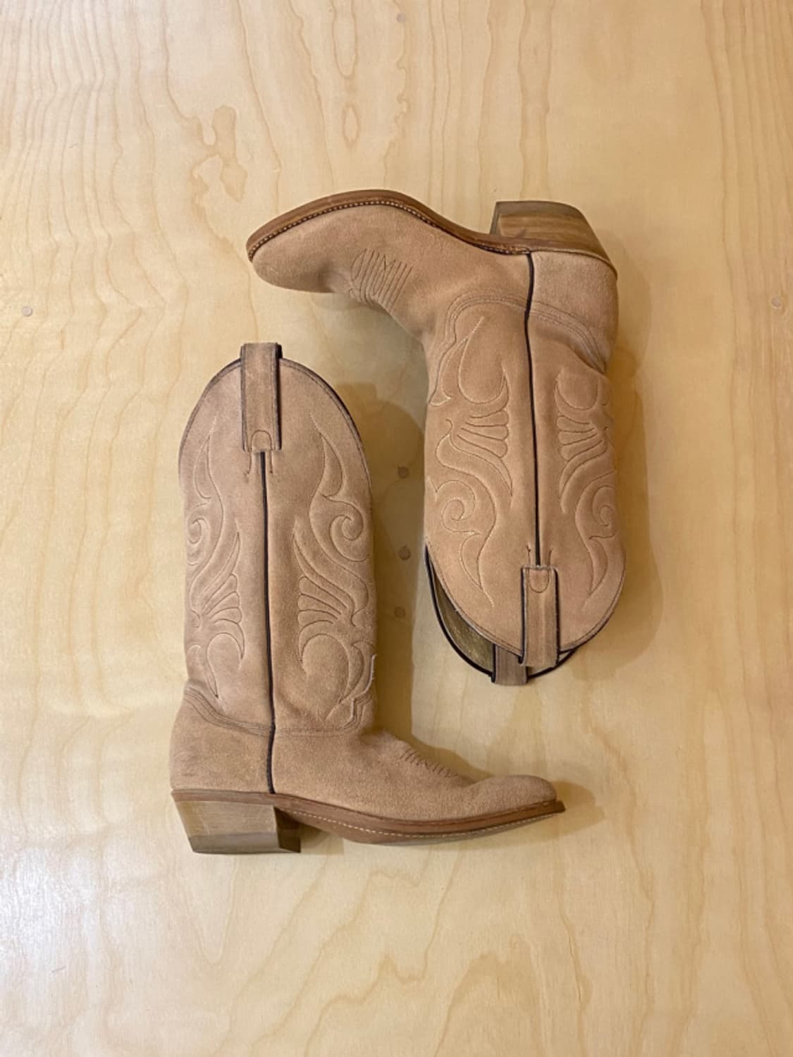 ABILENE suede western boots 스웨이드 웨스턴 부츠 상품이미지5