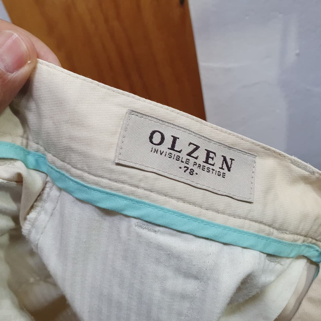 올젠 베이지색 남자바지(31) 상품이미지4