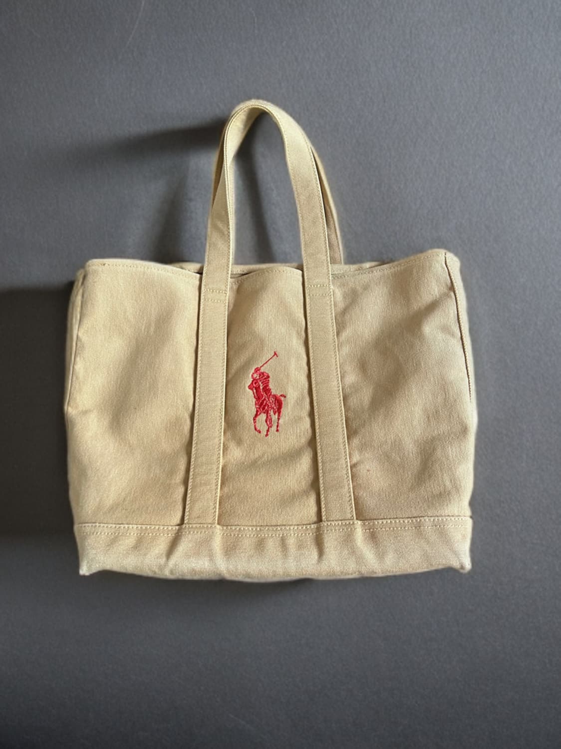 폴로 랄프로렌 캔버스 토트백 상품이미지2