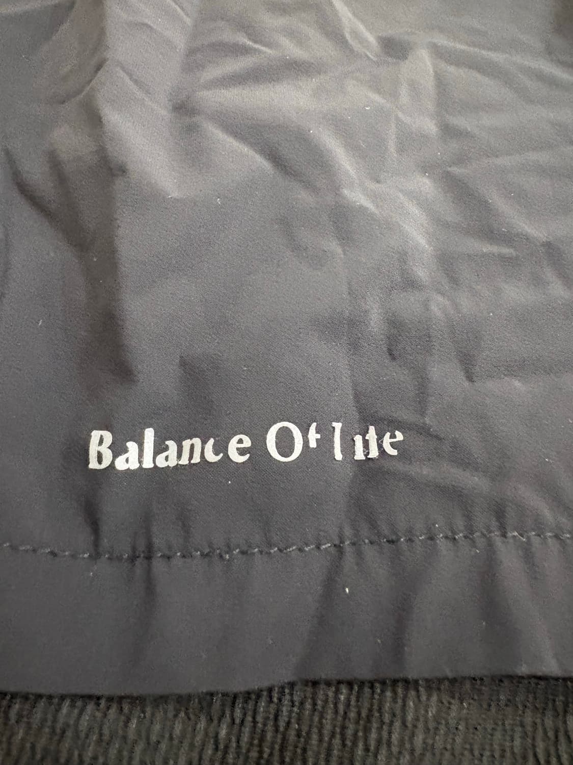 브라운야드 밸런스 바지 블랙 상품이미지4