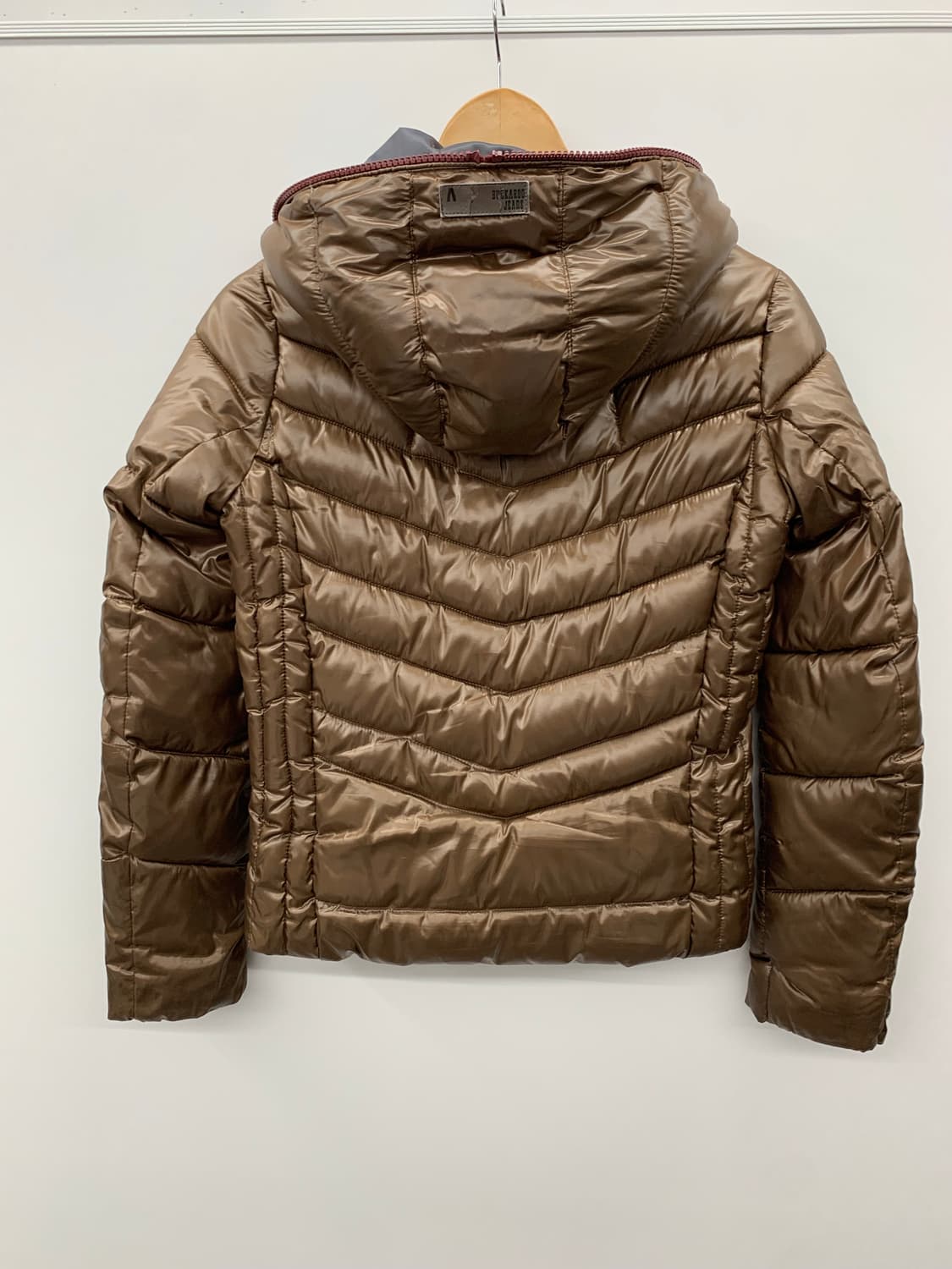 버커루 라인 크롭 패딩 상품이미지4