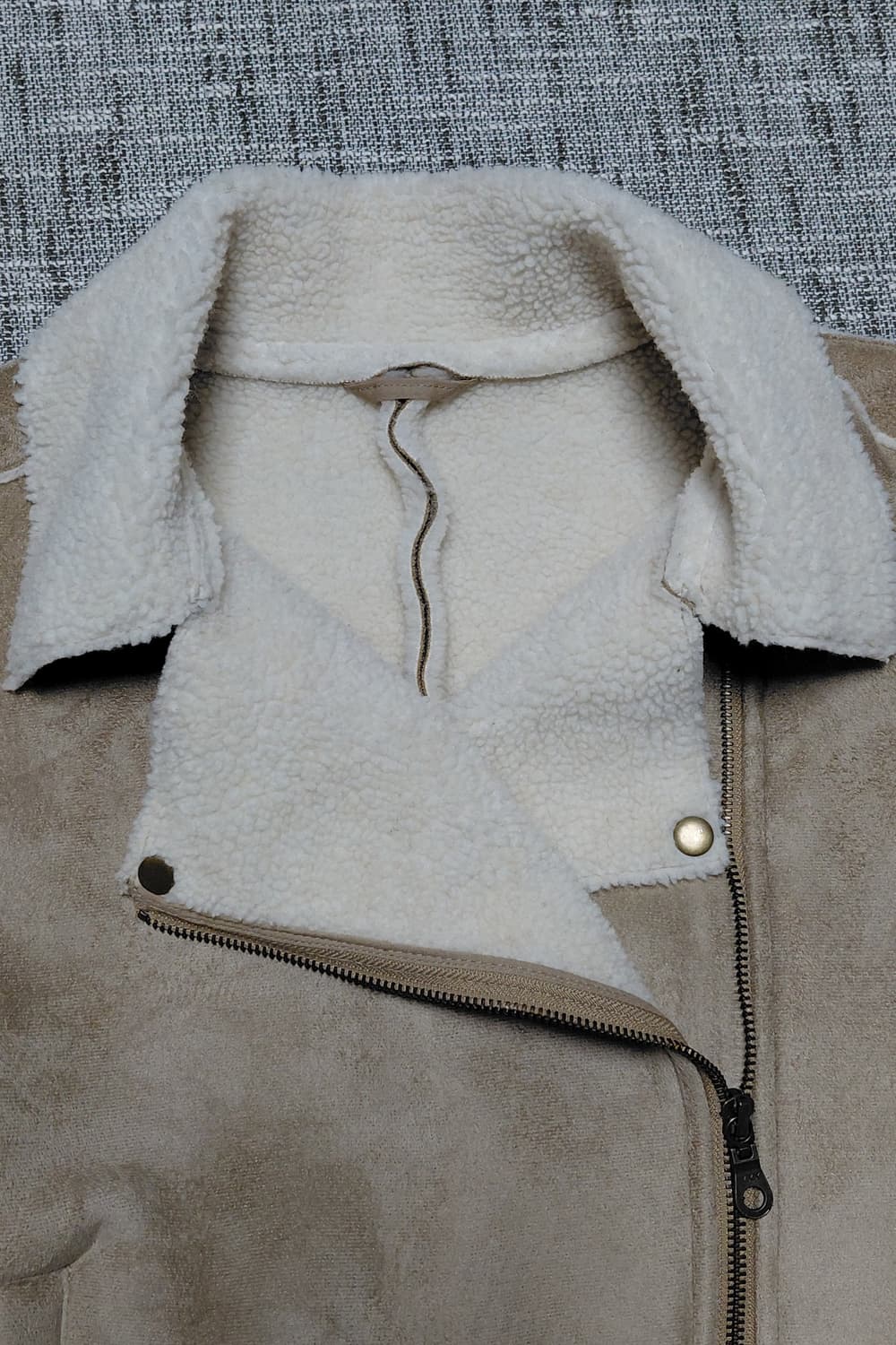 GU 여성 무스탕 자켓 L 상품이미지7