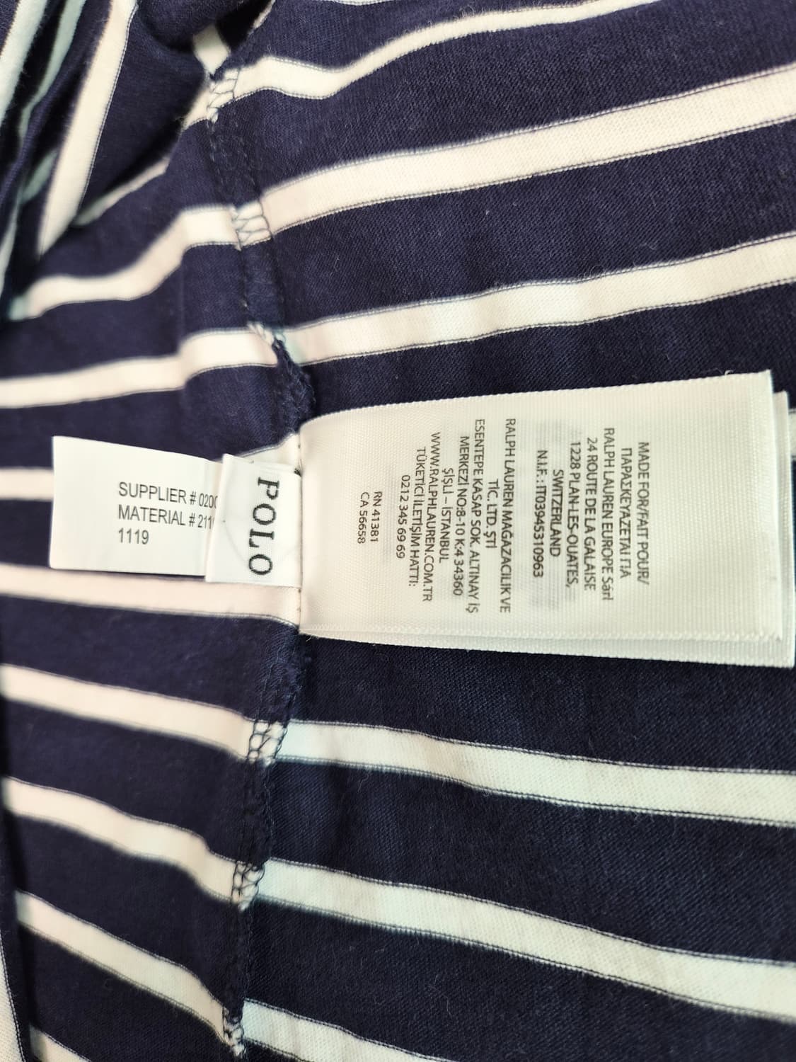 폴로 랄프로렌 스트라이프 원피스 상품이미지9