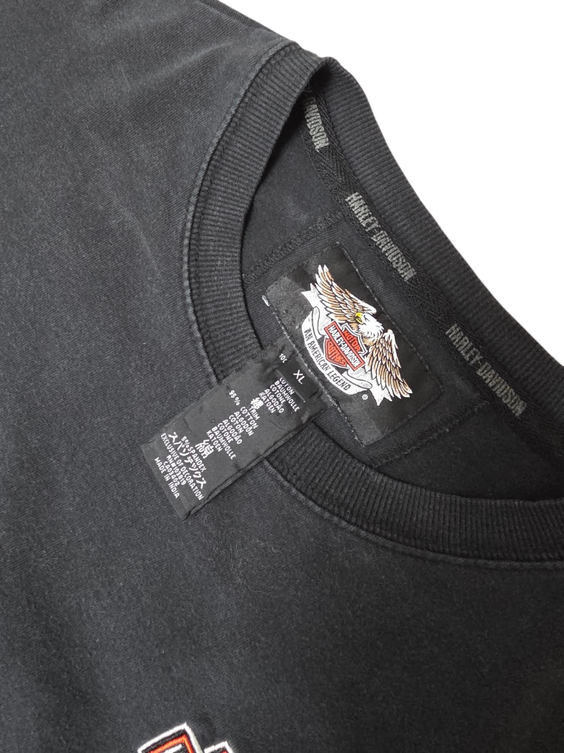 할리데이비슨 빈티지 긴팔티 상품이미지3