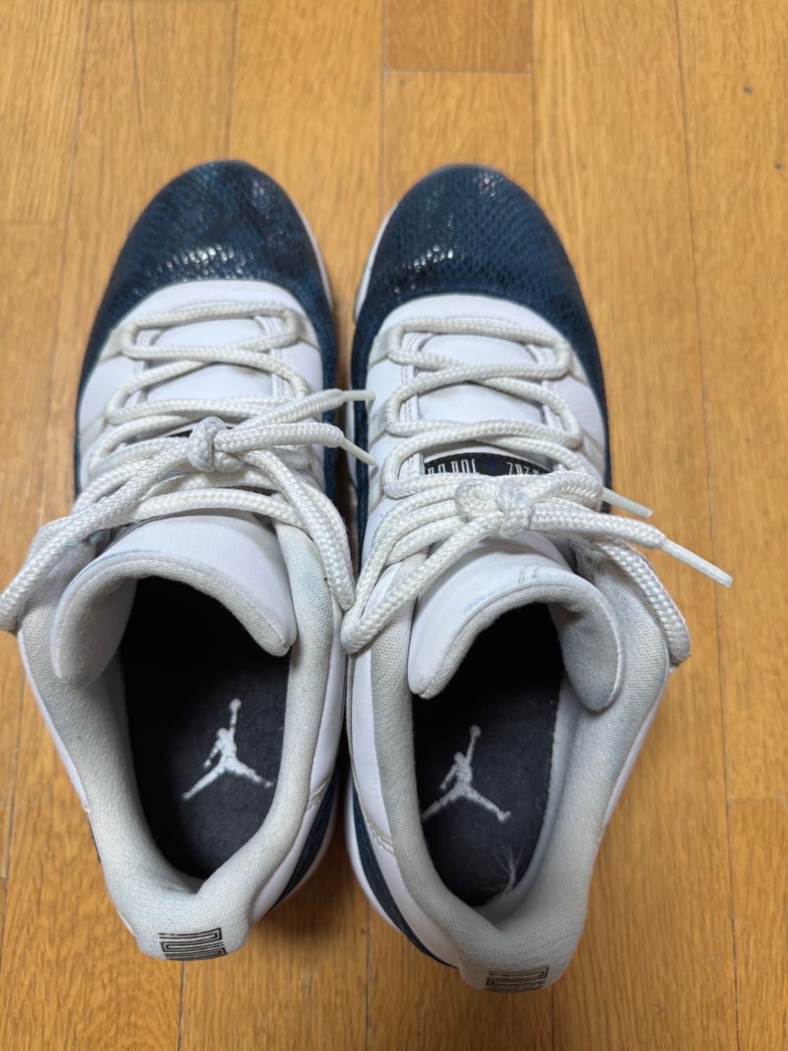 나이키 조던 11 로우 네이비 스네이크스킨 남뱀 280 상품이미지5