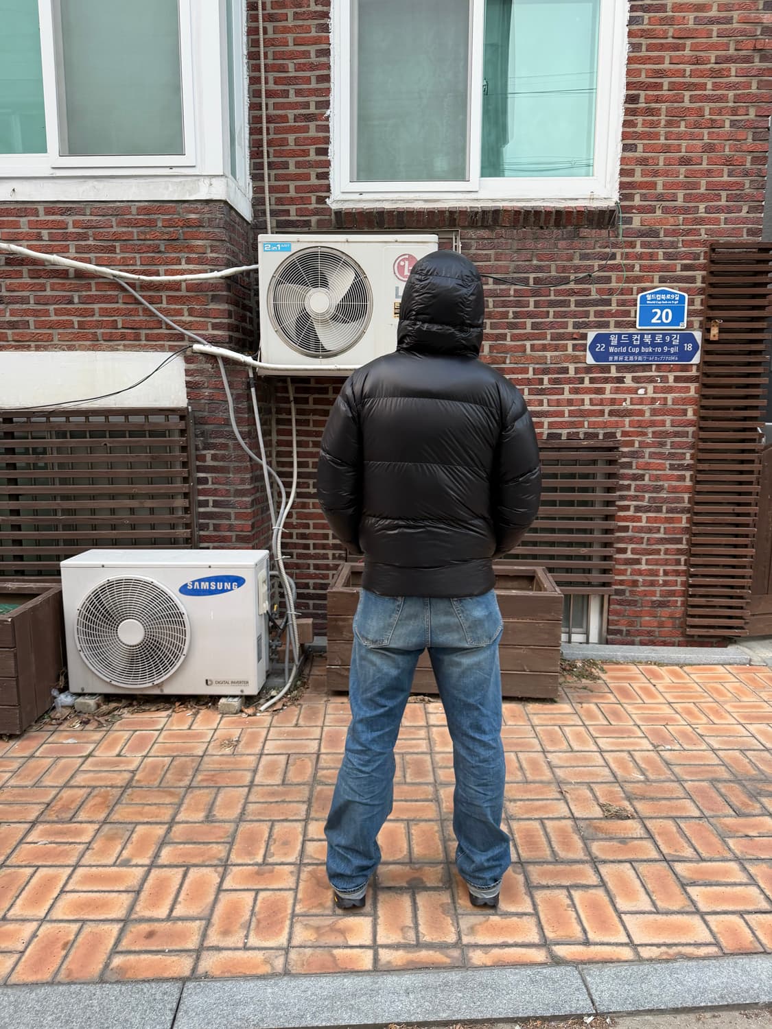 NANGA X GRAMICCI mountain lodge down hoo 상품이미지7