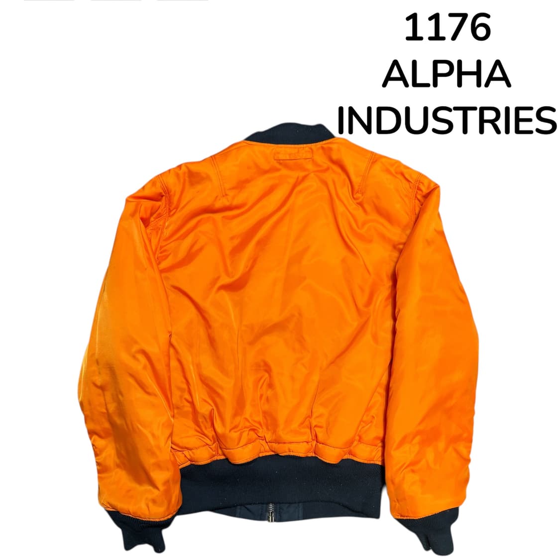 알파인더스트리 안티소셜클럽 콜라보 마원 항공 잠바 ma-1 M 상품이미지6