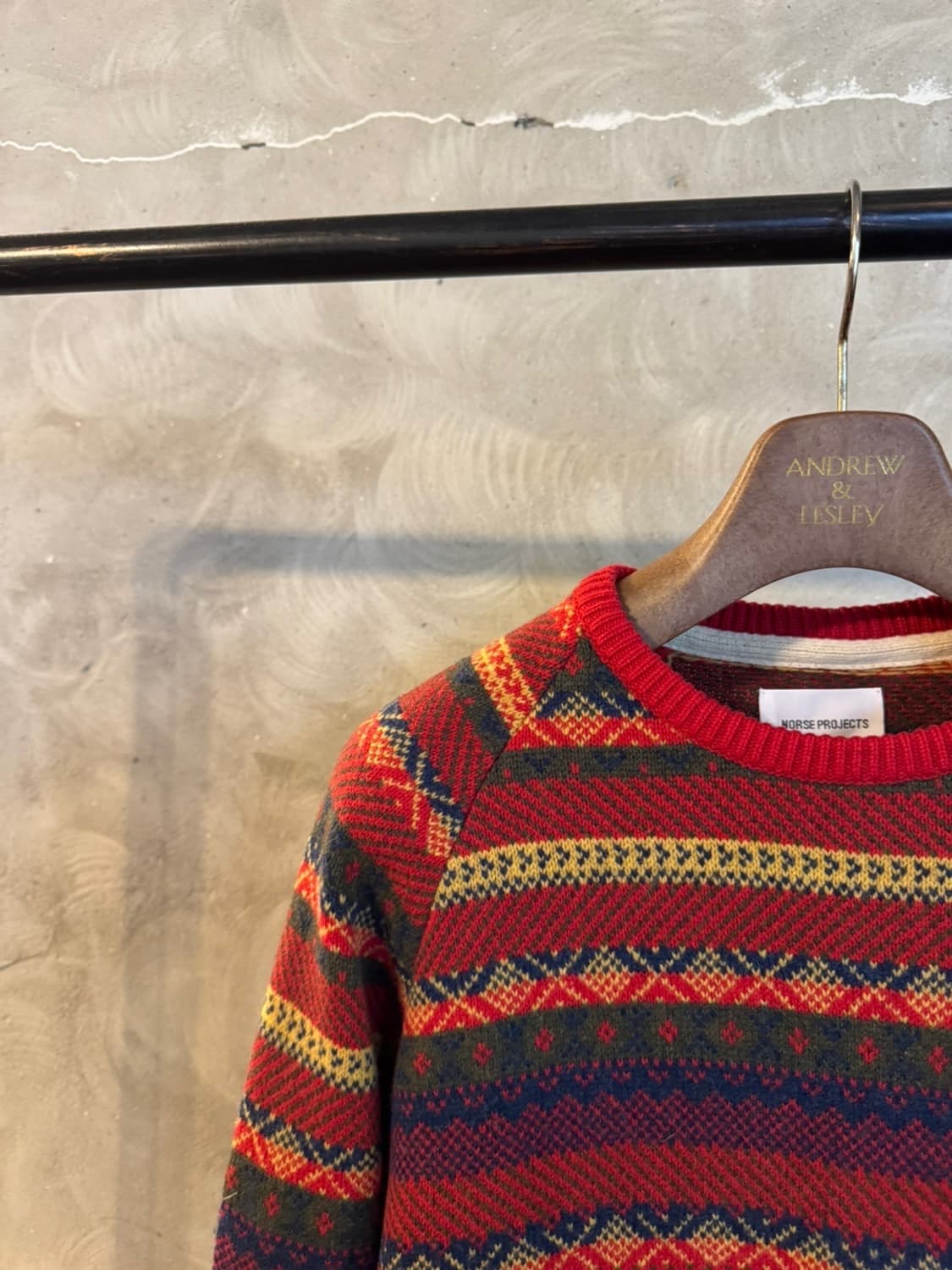 노스프로젝트 페어아일 니트 100 상품이미지2