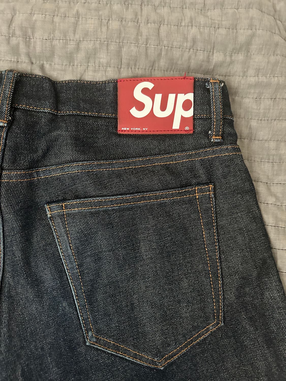 슈프림 리지드 셀비지데님 상품이미지1