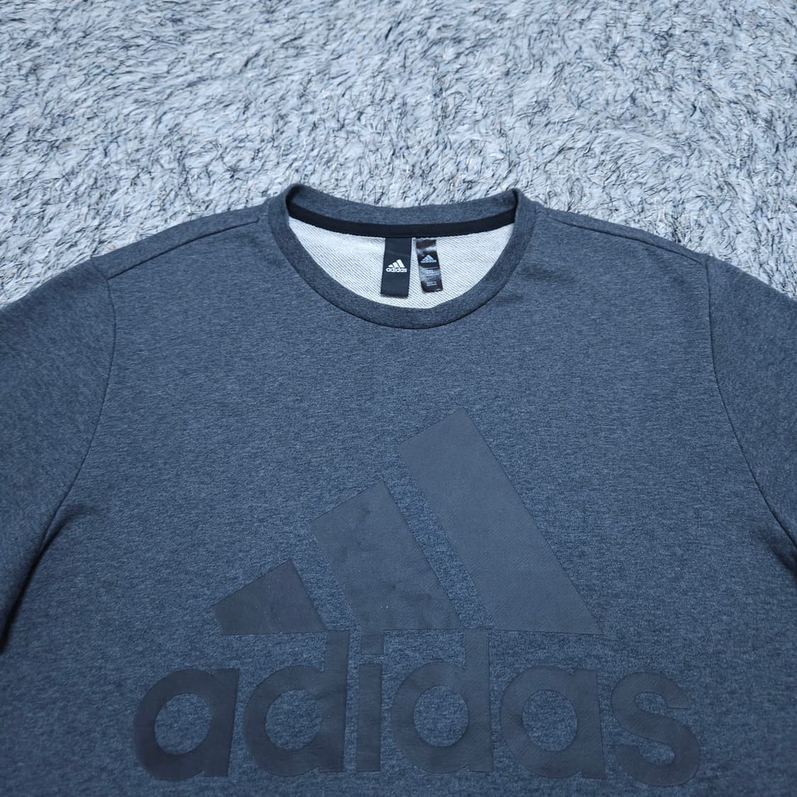 아디다스)110 남자 빅로고 맨투맨티셔츠 / 왕눈이샵 상품이미지3