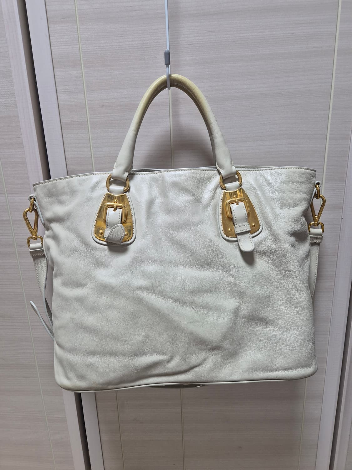 (정품) 프라다 Prada 비텔로 다이노 레더 토트  숄더백 상품이미지2